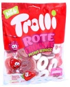 TROLLI Rote Früchte mini-Ringe ovocné želé jahoda malina čerešňa 150 g