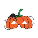 Papier s potlačou MASK HALLOWEEN PUMPKIN spider
