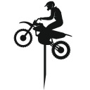 Motorový motokrosový enduro športový topper 11cm PLEXI
