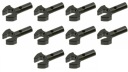 LEGO Bar Claw Black Black 10 dielikov 6278152 48729b