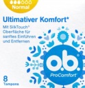 tampóny O.B Ultimativer Komfort NORMAL 8 kusov