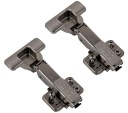 Nábytkový záves 3D prekrytý, 2 ks - C82-3D/0* 2W BLACK STYLISH AMIX