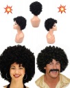 Vlasy s parochňou BLACK AFRO PARTY 70. ROKY 80. ROKY