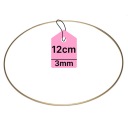 KOVOVÝ Prsteň PRE LAVAČOV SNÍKOV ZLATÝ PRSTEŇ MACRAME 12CM
