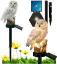 SOLÁRNE LED SOVOVÉ LAMPY VKLADANÉ DO ZÁHRADY NA BALKÓN SOLAR PIK ZÁHRADNÁ LAMPA