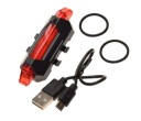 Zadné svetlo na bicykel Zadné LED dobíjacie USB