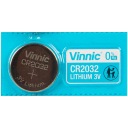 VINNIC CR2032 LÍTIOVÁ BATÉRIA 3V 2032 TLAČIDLO TLAČIDLO 1 KUS
