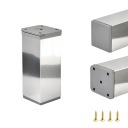 NÁBYTOK NA NOHY NOHA NASTAVITEĽNÁ NOHA V 10 CM CHROM
