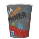 GAMING GRAZA papierové poháre 250 ml 8 ks.