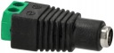 DC zásuvka, zásuvka pre LED pás 2,1mm