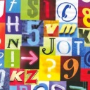 45cm Samolepiaca dekoračná dyha ALFA-PÍSMENA