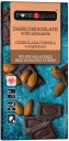 tmavá čokoláda s mandľami, BEZ CUKRU, 75g čistá