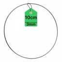 KOVOVÝ Prsteň PRE LAVAČOV SNÍKOV MACRAME STRIEBORNÝ Prsteň 10CM
