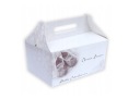 BOX NA KRST SVÄTÝ KRST 19x14x9cm ČERVENÝ PLAST