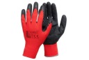 Nylonové pracovné rukavice potiahnuté latexom 7 S