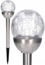SOLÁRNE ELEKTRICKÉ LAMPY VÝKONNÉ ZÁHRADNÉ LAMPY GUĽOVÉ LED LAMP