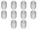 LEGO Brick deka okrúhly valec 1x1 svetlomodrošedá 10 dielov 4211412 3062b