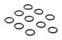 Tesnenie 8x2mm - Univerzálny gumový O-krúžok 10 ks