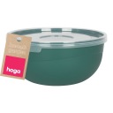 PLASTOVÁ KUCHYŇSKÁ MISKA NA JEDLO S POKROKOM 0,7L 14CM ZELENÁ