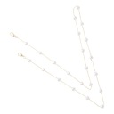 Retiazka na okuliare 70 cm, zlatý PENDANT M1W5