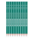Bezdrevná ceruzka HB 12 ks Titanium
