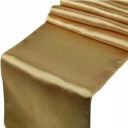 HLADKÝ ZLATÝ SATÉN NA RÚLE POKLAD SVADOBNÝ SVADOBNÝ KRST PRIJÍMANIE 16CM X 9M