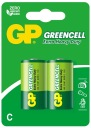 Batérie GP GREENCELL R14 C 1,5V - 2 ks