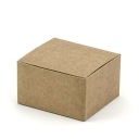 Rustikálne kraft hnedé boxy pre hostí, 10 ks