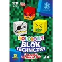 FAREBNÝ TECHNICKÝ BLOK A4 170 g 10 listov ASTRA