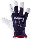 Rukavice Cabra vystužené kožou, veľkosť 9-L, 1 pár