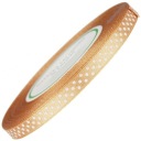STUHA saténová STUHA bodky 6mm 22m 21 zlatá