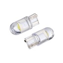 LED ŽIAROVKA W5W 12V 1XF10 CELOSKLENÁ 2 KS. BIELE PARKOVACIE SVETLO