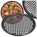 Plech na pečenie PIZZA TANIER 32 cm na torty, oceľový, nepriľnavý