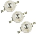 3x LED 1W Royal Blue 447 + klasický 461nm Bridgelux Dual