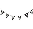 Halloween girlanda banner lebka visiace vlajky