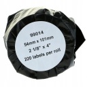 ŠTÍTKY NÁLEPKY pre DYMO 99014 54x101mm 220 kusov PTMB