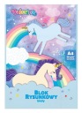 Podložka na kreslenie A4/20 biela 90g Unicoirn Colorino