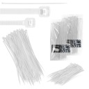 200x sťahovacie pásky Káblové pásky Zipsy 3,6 x 300 mm Silné UV sťahovacie pásky