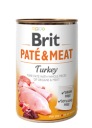BRIT PAŠTÁTA / MÄSO MOKRÉ KRMIVO PRE PSA s morčacím mäsom 800 g