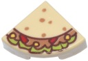 LEGO 25269pb033 1x1 TILE TACO PIZZA PACE NOVÉ (1g)