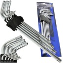 TORX SET TORX KEYS T15-T55 260mm 9 PRVKOV OCEL CR-V DLH.