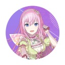 Vocaloid Megurine Luka 58mm špendlík