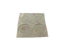 Tlmič pérovania Silikónový nárazník fi 21x3 mm 4 ks