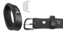 RUČNE VYROBENÉ KOŽENÉ PÁSKY NA NOHAVICE, RUČNE VYROBENÉ 4CM 40MM