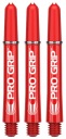 Target Darts Shaft Pro Grip Intermediate, 3 kusy, červená