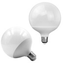 LED žiarovka Veľký závit E27 Veľká guľa 25W Silné teplé svetlo 3000K