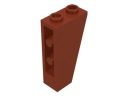 LEGO 2449 DRÁŽKOVÉ STRIEŠKY 2x1x3 hnedé NOVINKA (2g)