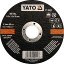 Kovový rezací kotúč 125x1,2x22 mm YT-5923 YATO