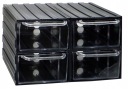 4 KUSOVÉ ZÁSUVKY MODULY ORGANIZÁTORY SKRIŇA KONGER
