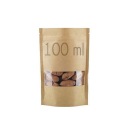 DOYPACK papierové vrecko s okienkom 100 ml 10 ks